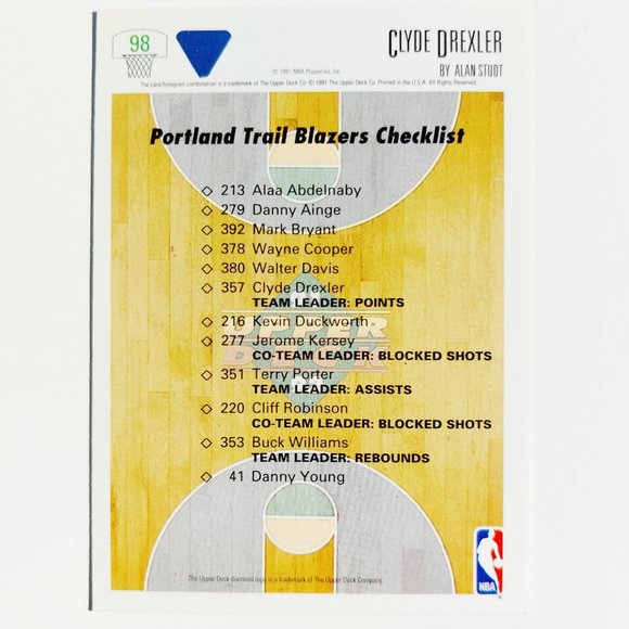 Portland Trailblazers (Clyde Drexler) - BKBL [25_CD7] - Picture 3 of 3